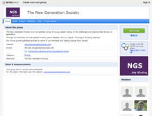 Tablet Screenshot of ngs.groupspaces.com